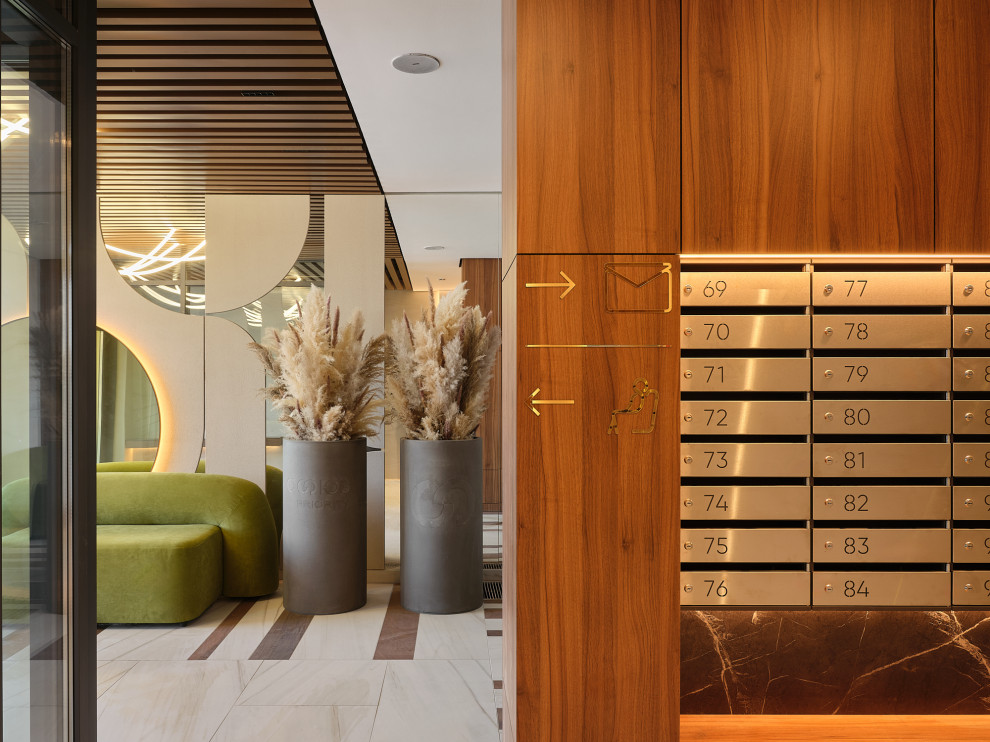 Интерьерная фотосъемка парадных ЖК «СОЮЗ PRIORITY» . Дизайн Spirit architect