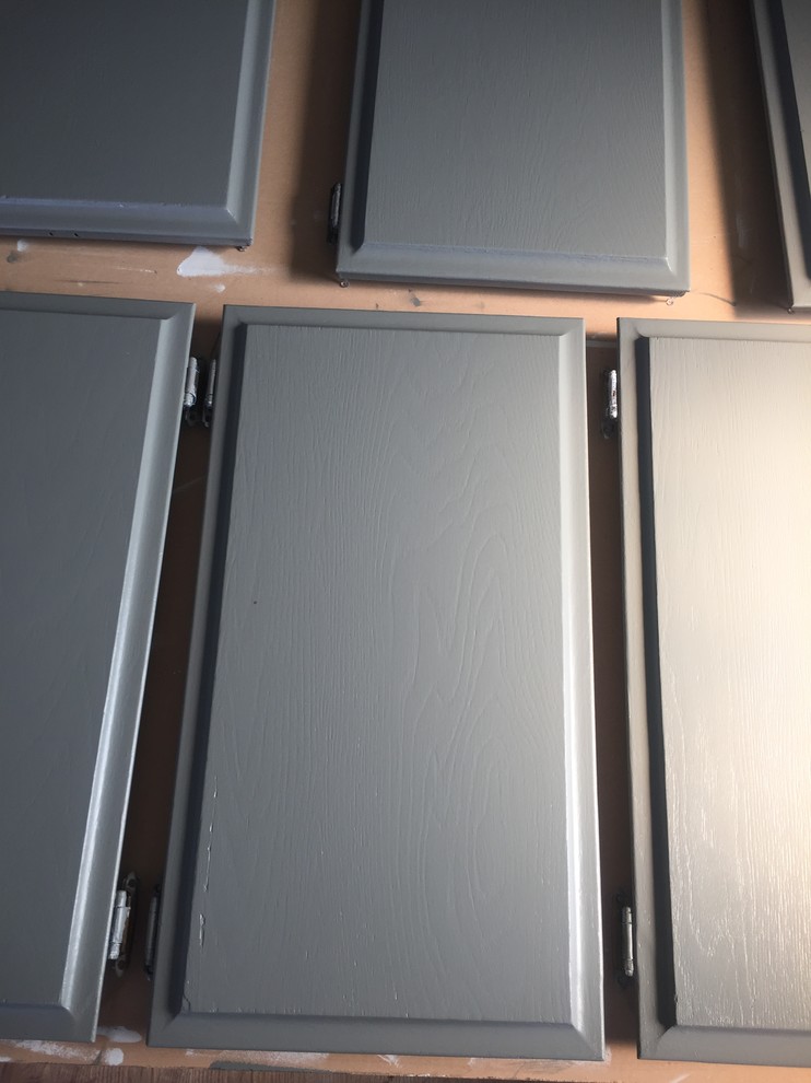 Add knobs to beveled edge doors?