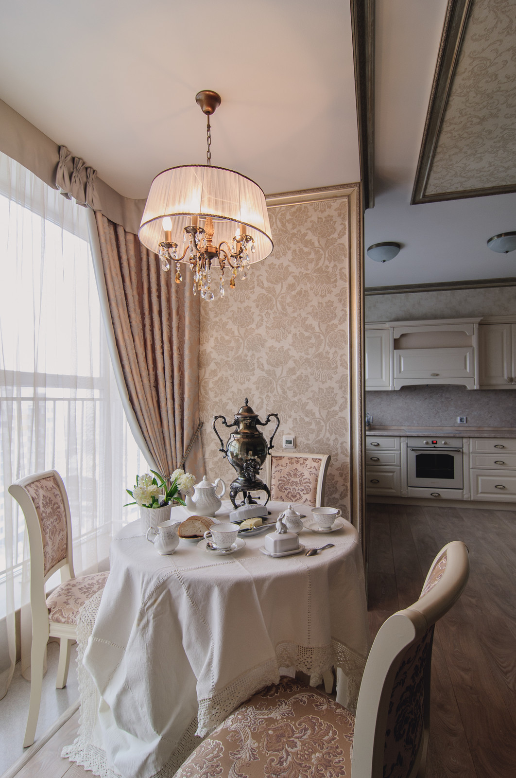 Трехкомнатная квартира в классике