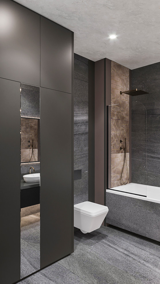 Дизайн спальни и сан узлов