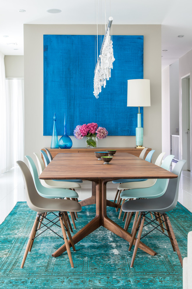 Inspiration for a contemporary dining room in New Orleans.