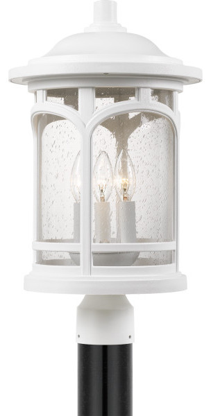 Quoizel MBH9011W Marblehead 3 Light Outdoor Lantern - White Lustre