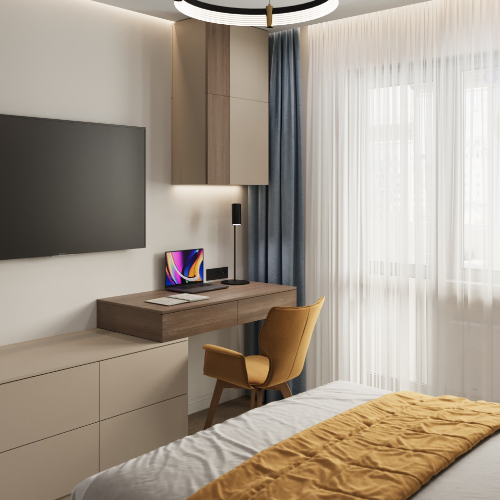 Дизайн квартиры во вторичном фонде, Кантемировская, Москва