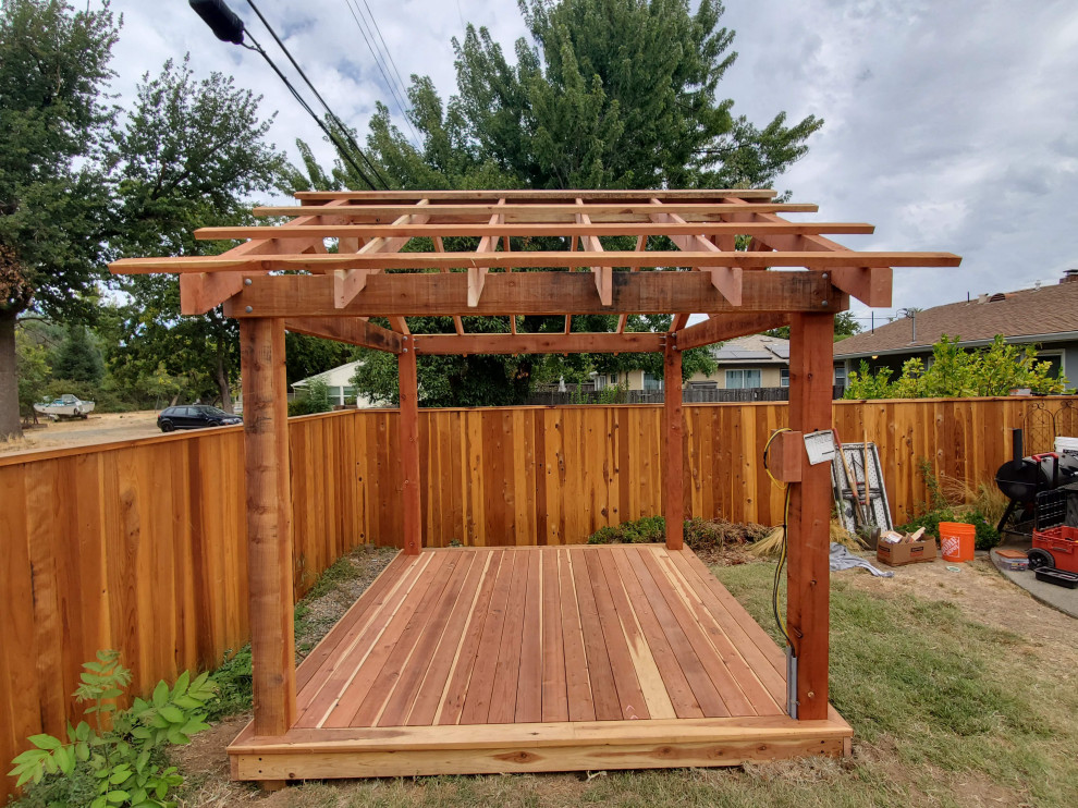Redwood Patio and Pavilion
