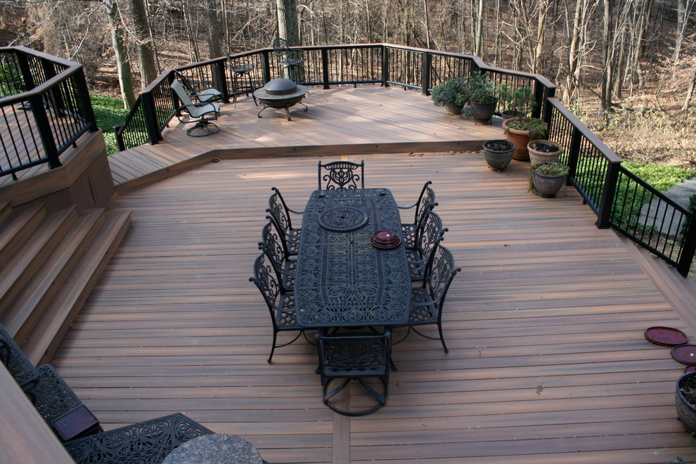 Deck - transitional deck idea in Baltimore