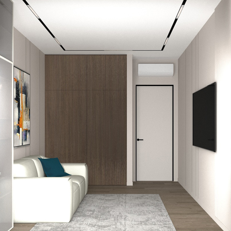 3х комнатная квартира ЖК WillTower в минимализме