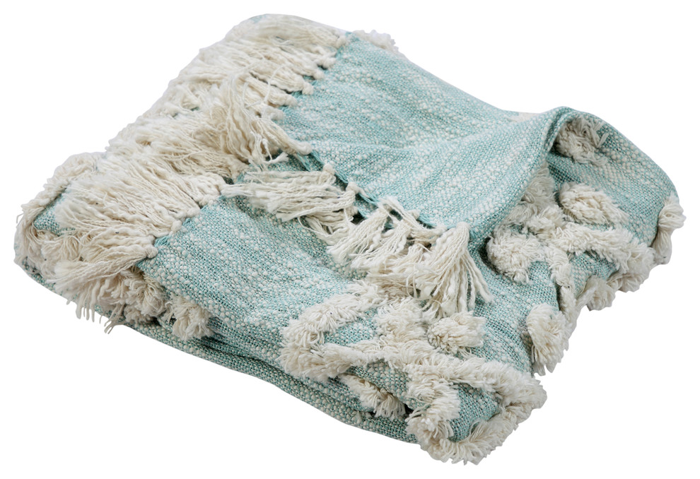 Partly Cloudy Throw Blanket