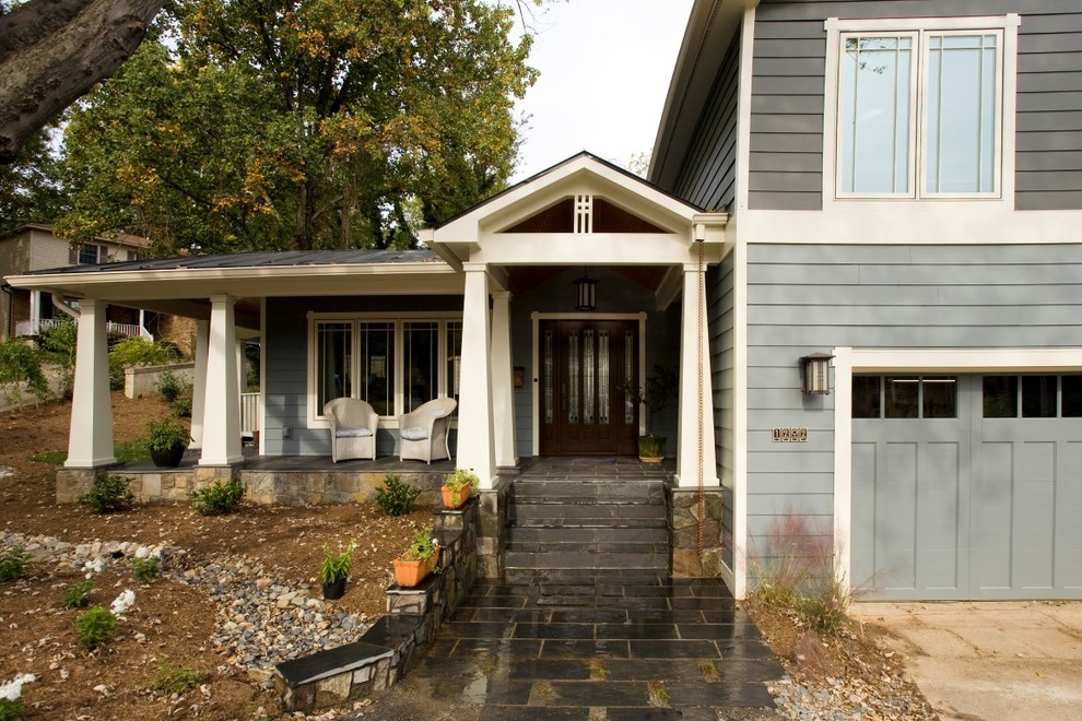 Arts and crafts exterior home photo in DC Metro