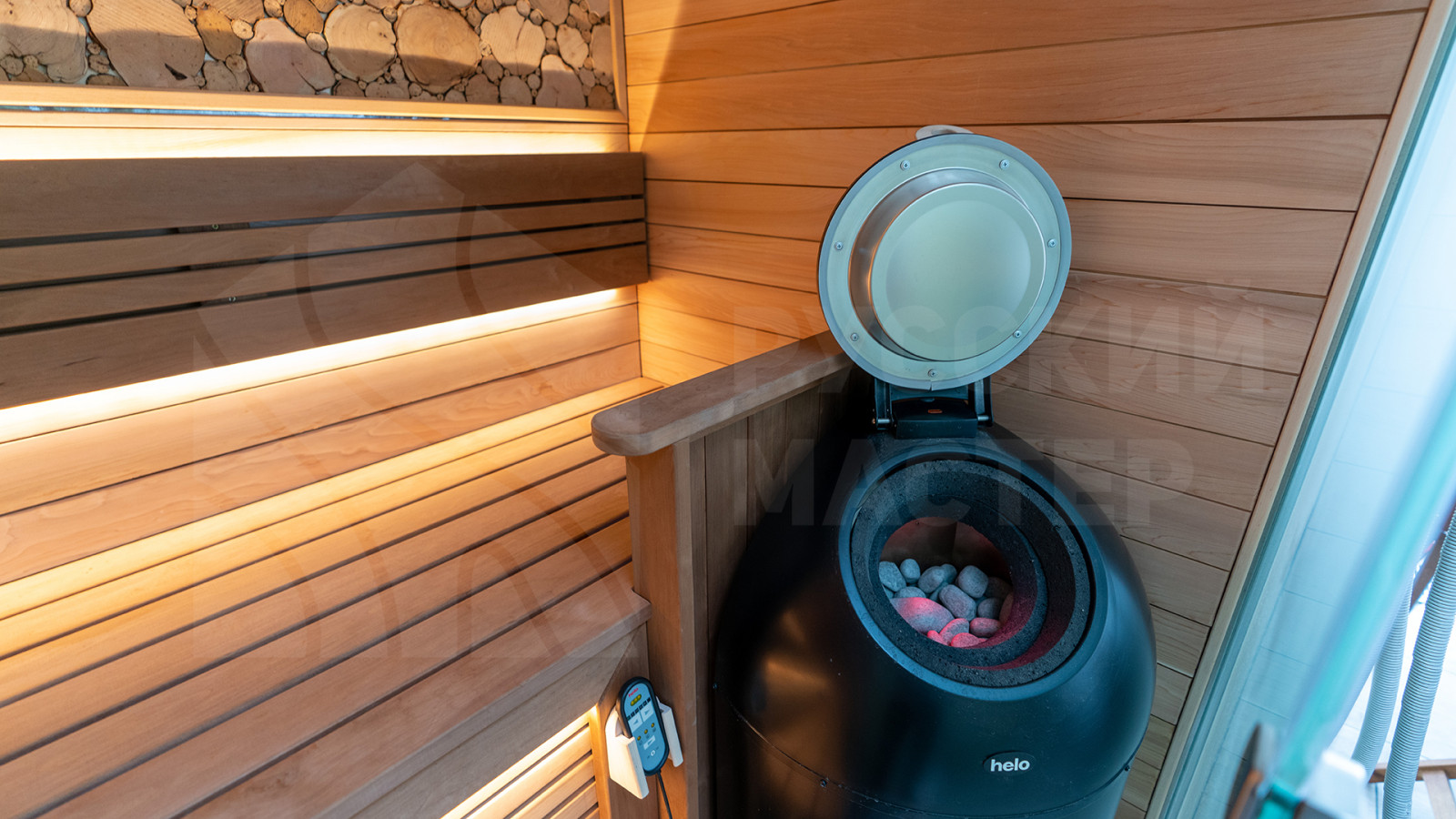 Банный комплекс: финская сауна и традиционная баня «по-серому»