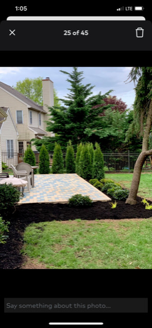 Landscaping projects