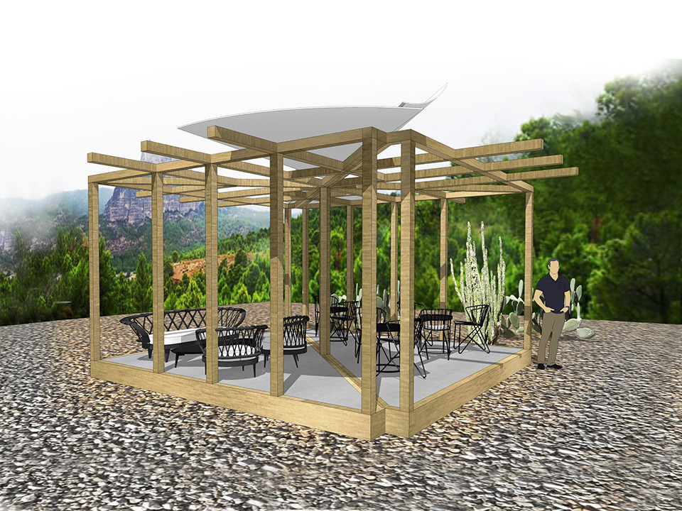 outdoor pergola design-consept