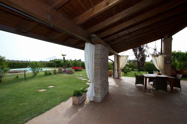 Rustico country-veranda
