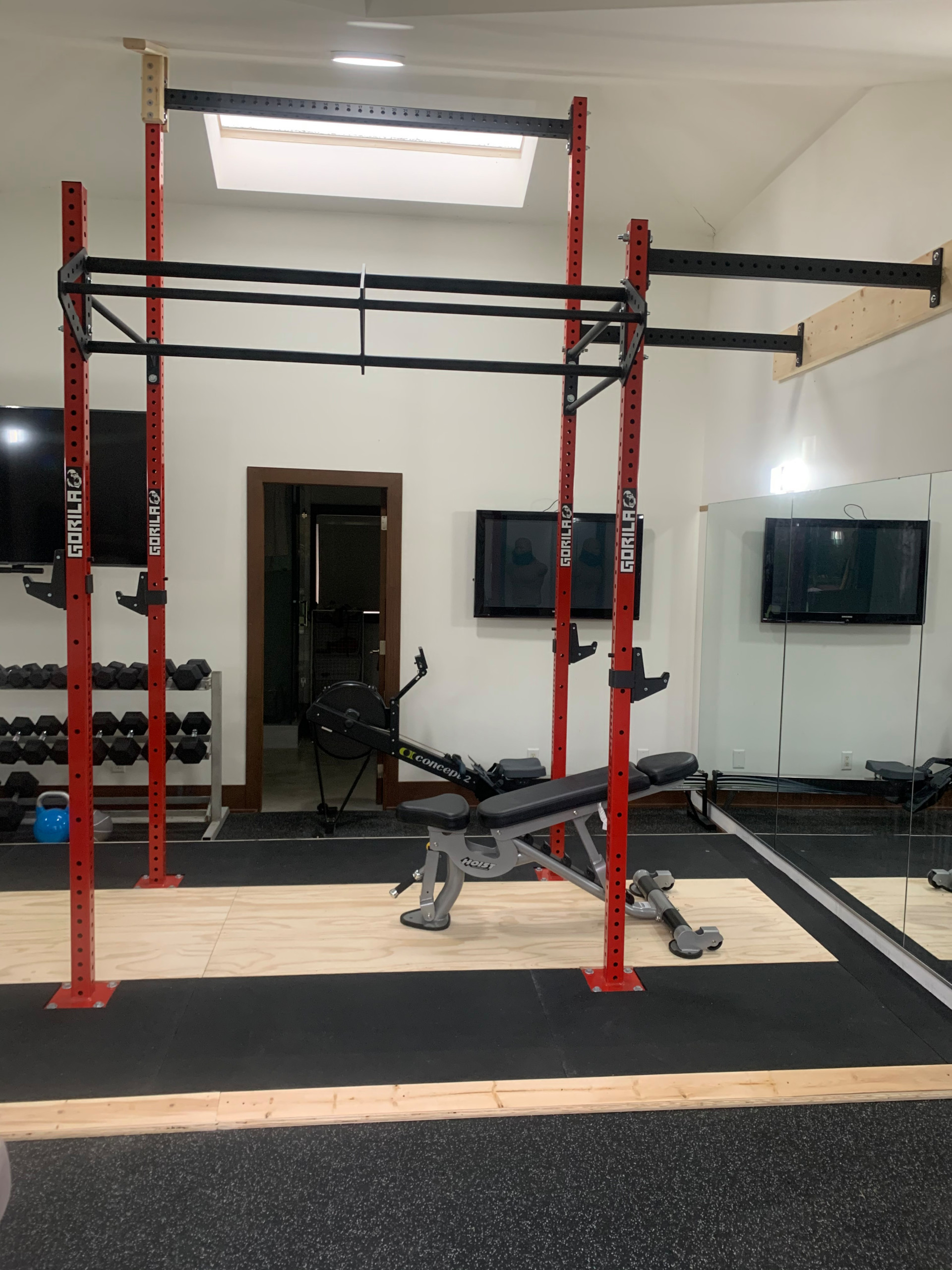 3350 West 55th Avenue Southlands home gym.