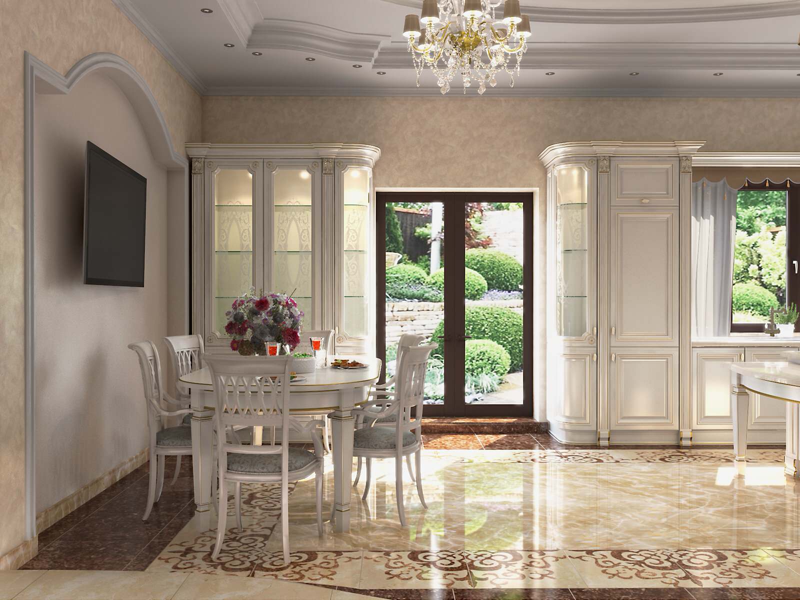 Мебелирование дома на Лука