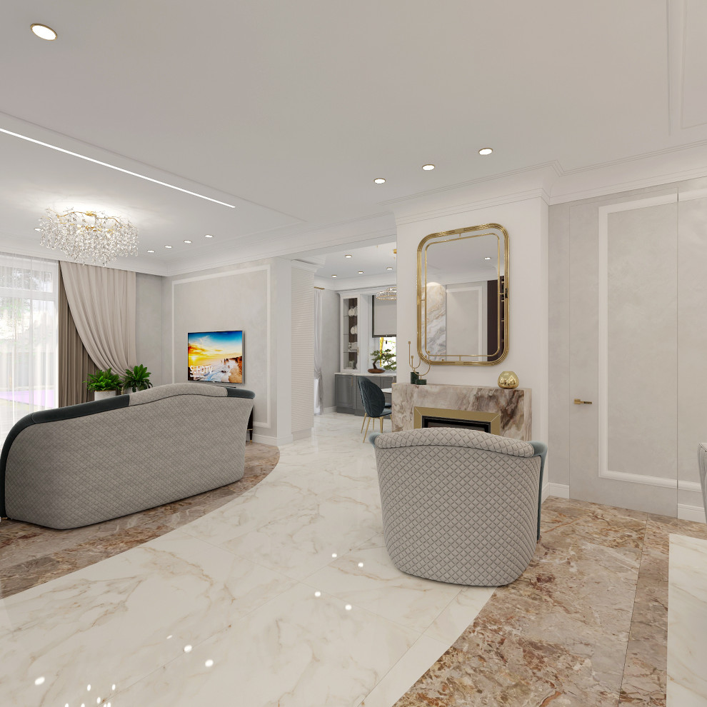 Гостиные-столовые