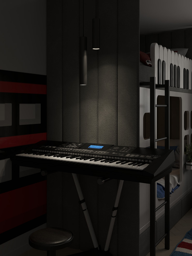 Детская с музыкально-Лондонской тематикой для трёх сестёр