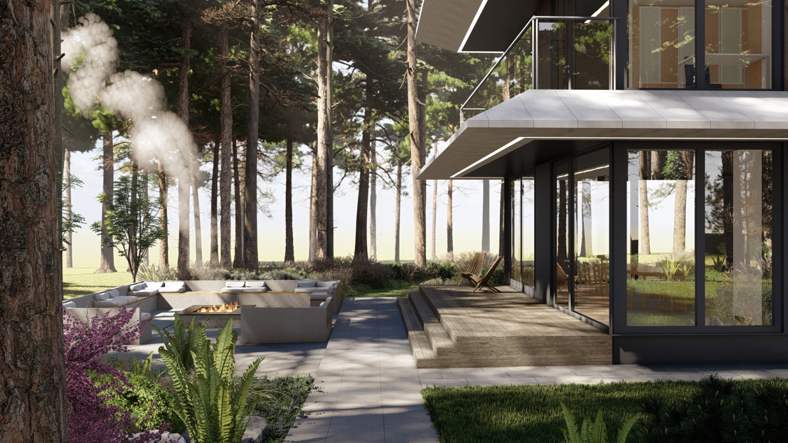 Hi-tech modern house 198+19+54