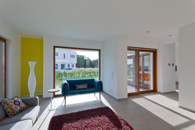 Haus S modern-vardagsrum