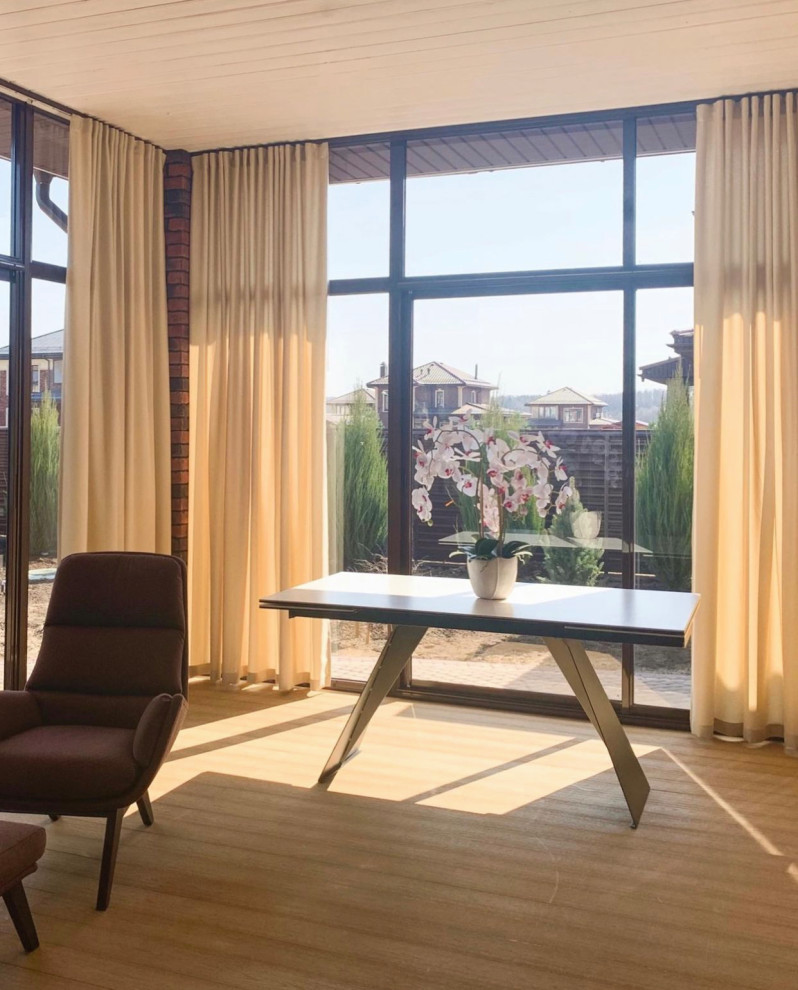 Шторы на веранду для загородного дома