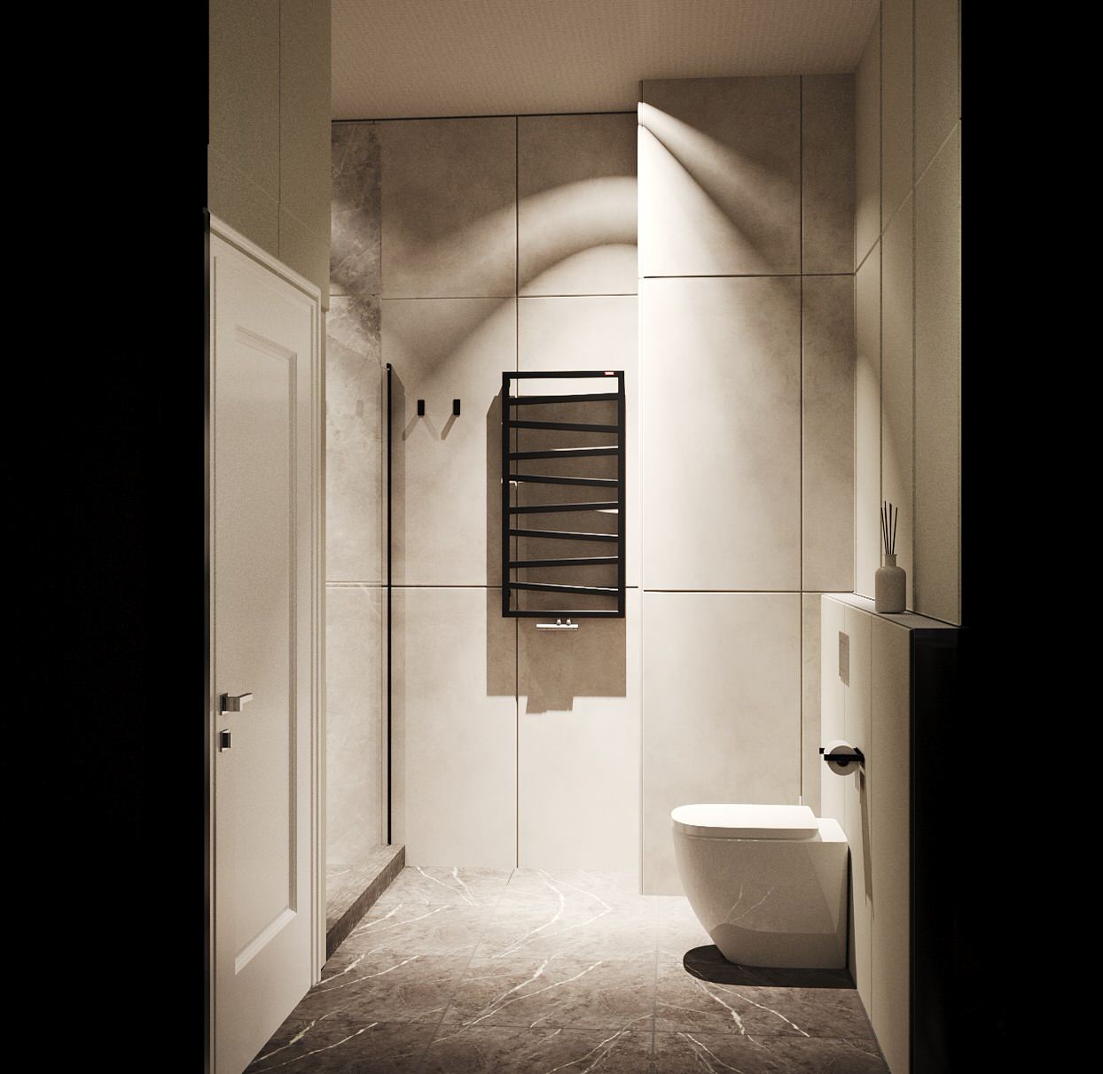 Санузел в современном стиле