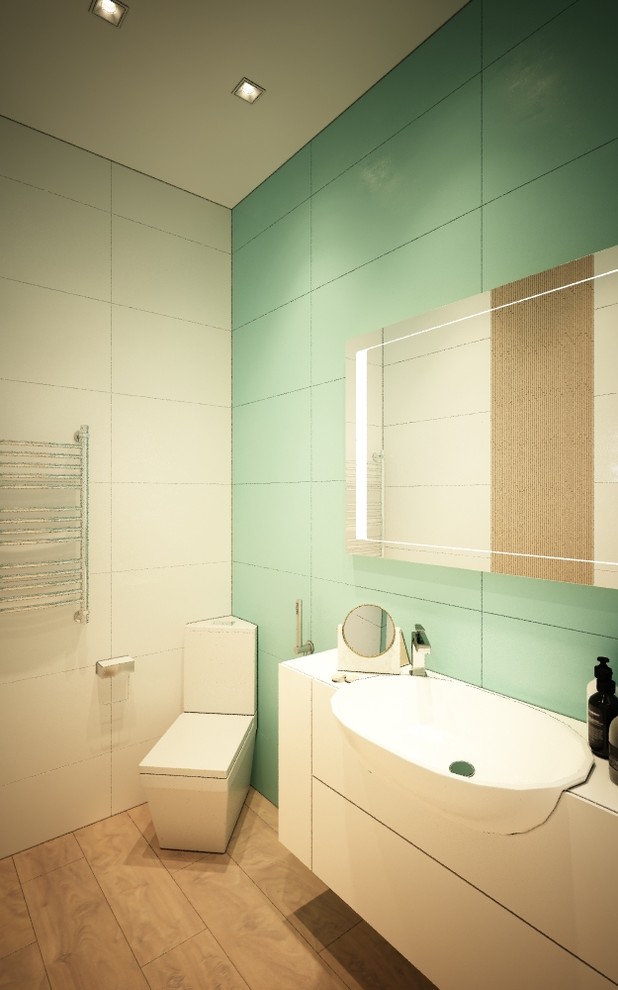 Дизайн-проект ванной комнаты от «Strekoza Design»