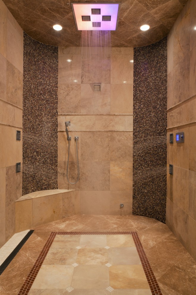 Home design - huge traditional home design idea in Boston