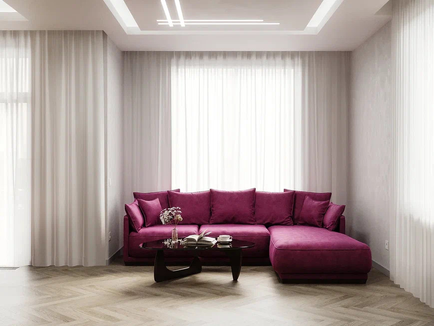 Ремонт квартиры 101 м2 для семьи из трех человек