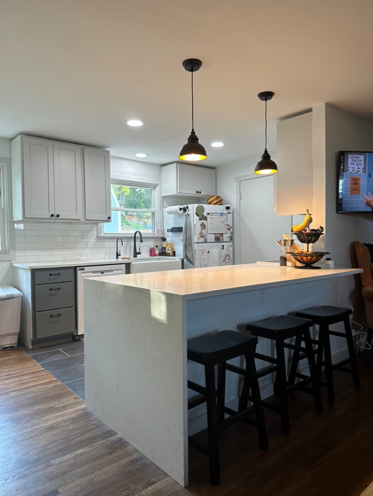 Bigger is better- Kitchen and wall remodel