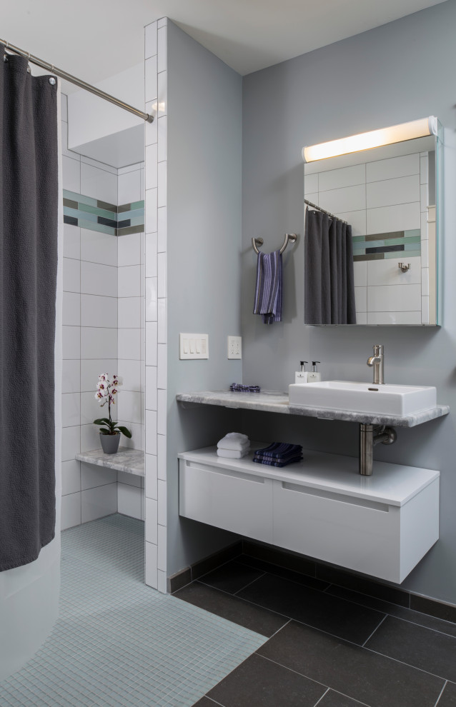 Bathroom - transitional bathroom idea
