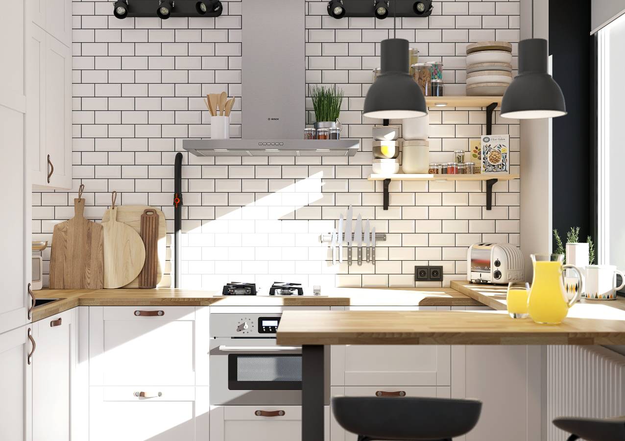 Двухкомнатная квартира в скандинавском стиле, Москва