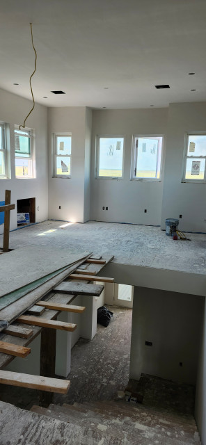Custom New Home recibidor-y-pasillo
