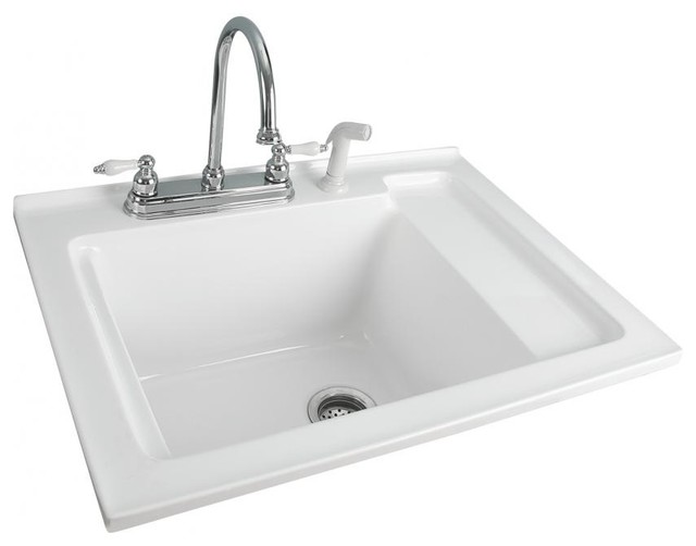 Berkshire Acrylic Laundry Sink 30 Contemporary Utility Sinks Berkshire Acrylic Laundry Sink 30