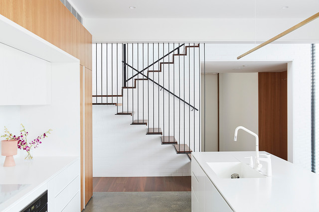 North Avenue contemporain-escalier