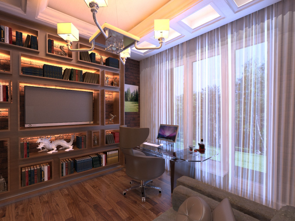 Дизайн интерьеров таун-хауса в Сестрорецком курорте.