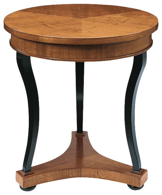 Biedermeier Table Transitional Side Tables And End Tables by