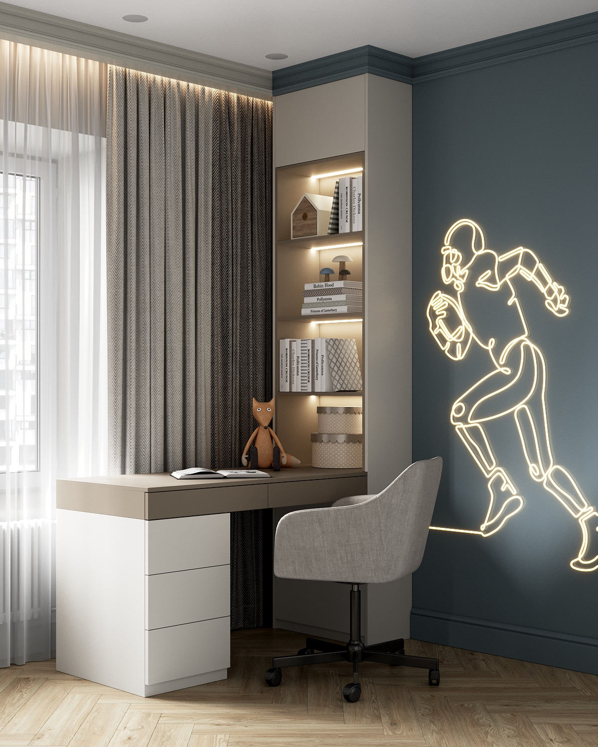 Neoclassical Apartment