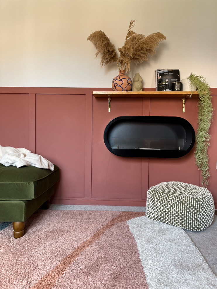Progress on Coach House - Living Room