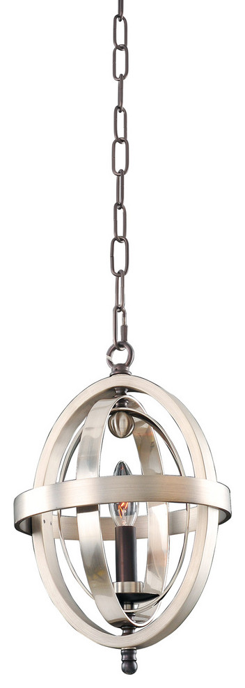 Rothwell 9x14in 1 Lt Contemporary Mini-Pendants by Kalco