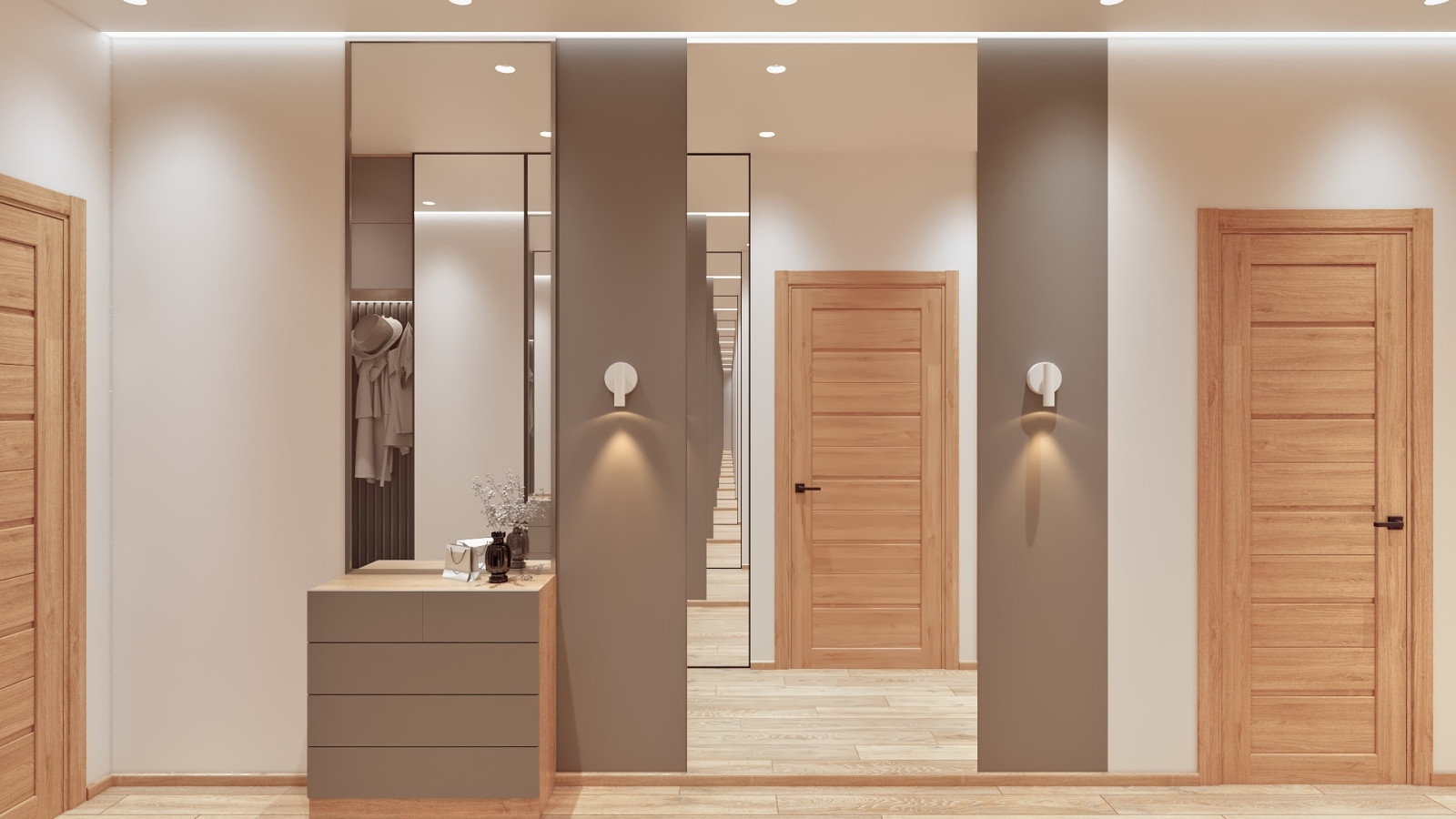 Дизайн-проект трехкомнатной квартиры