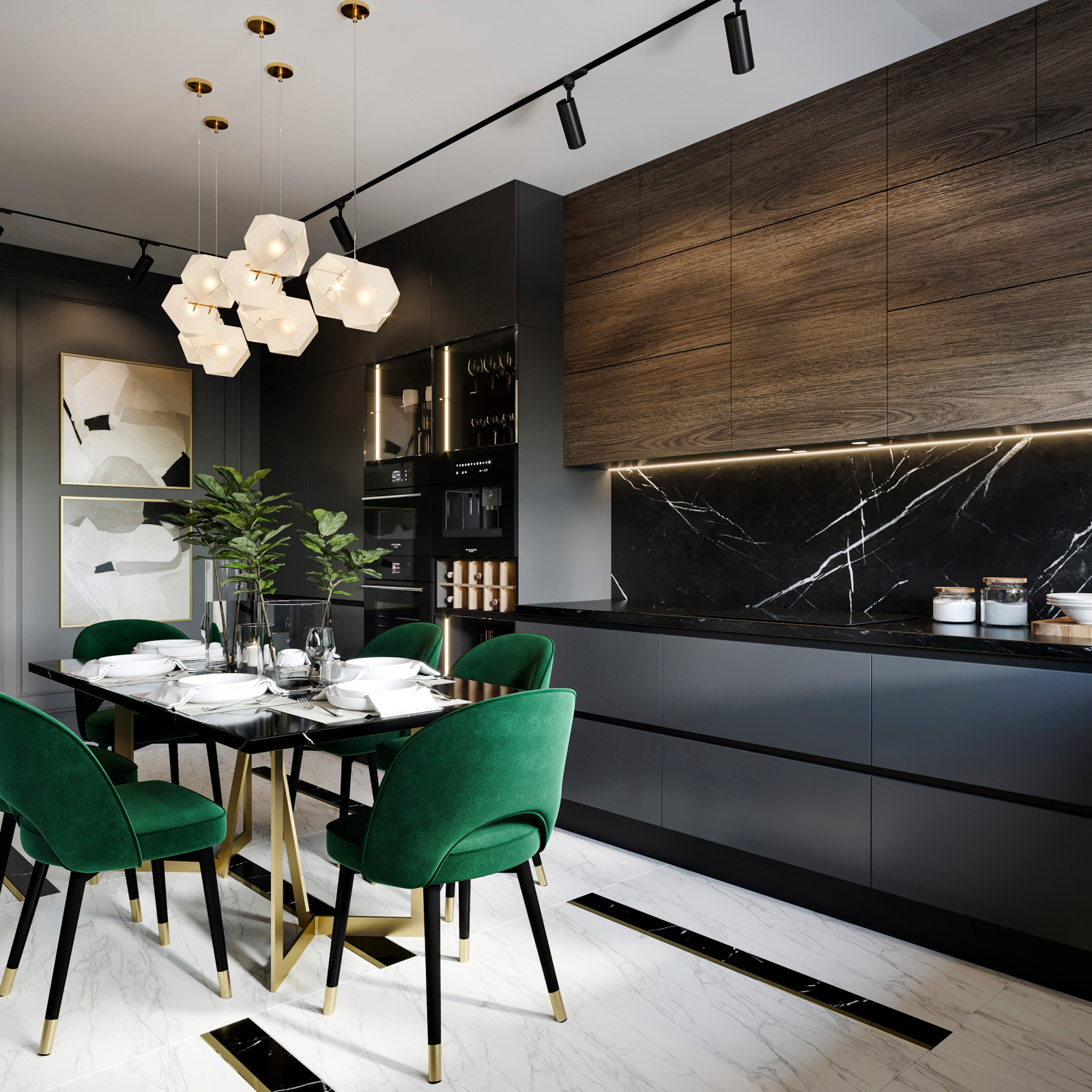 Дизайн-проект 3-комнатной квартиры в ЖК «Ты и Я»