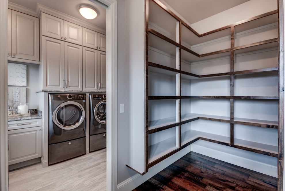 Home design - transitional home design idea in Denver