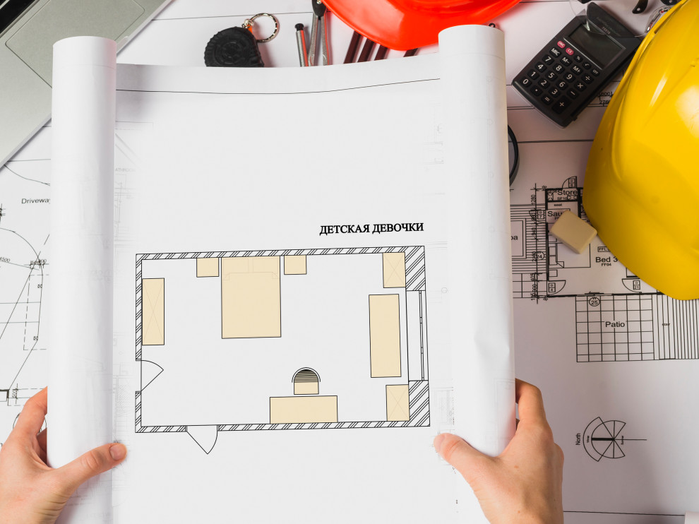 План детской для девочки "Пэчворк"