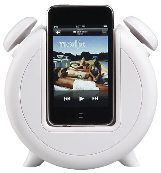 MP3 Alarm Clock Docking Station and Speakers