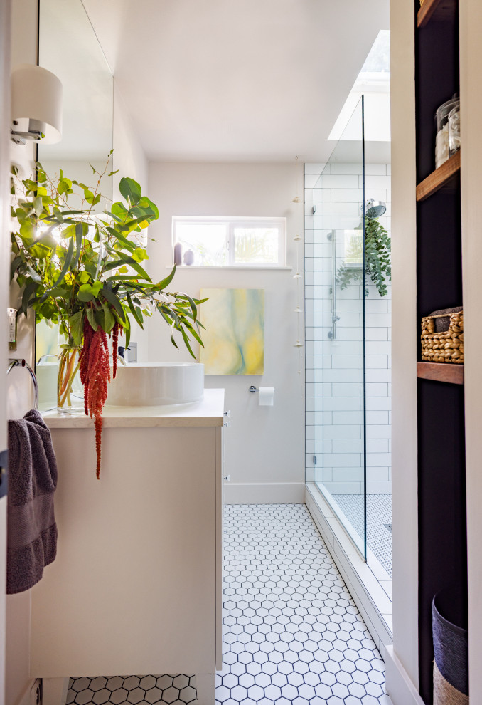 Light-Filled, Space-Defying Bathroom - Modern - Bathroom - Portland ...