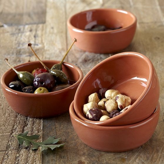 New Terracotta Condiment Bowls
