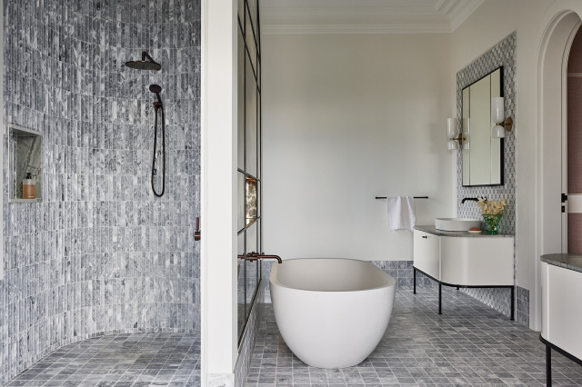 Mosman Residence contemporary-bathroom
