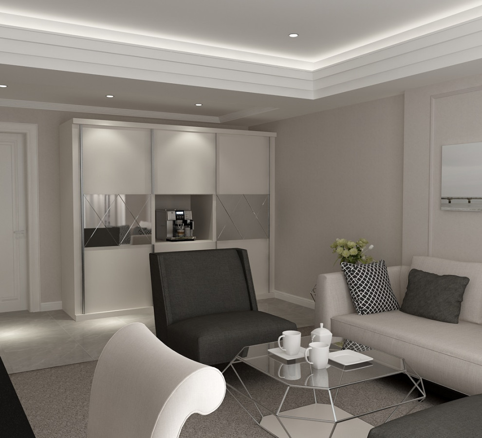 Классический интерьер в гостинице