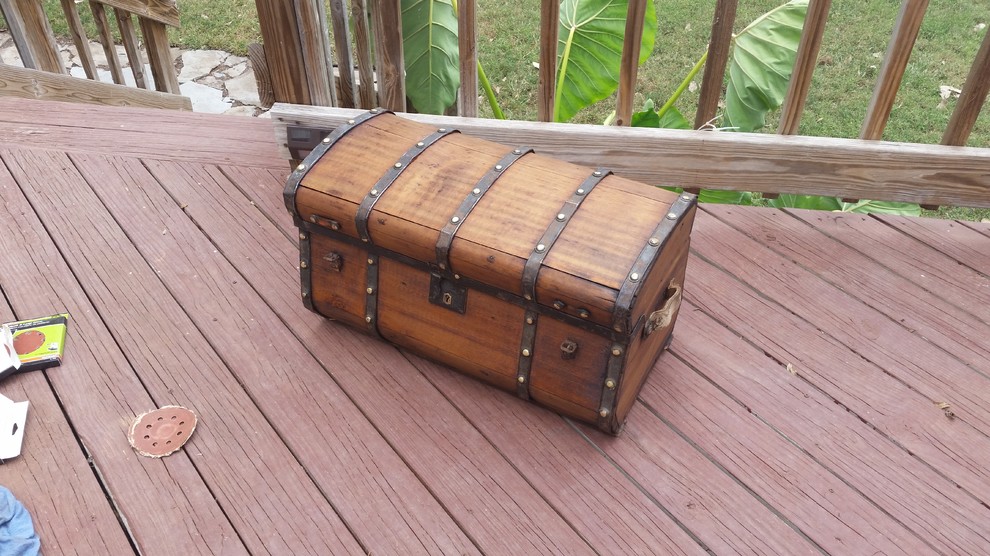 Flea Market Find Steamer Trunks