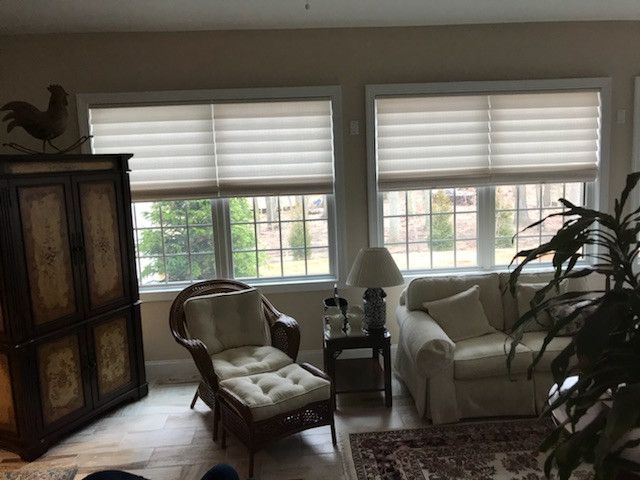 Vignette Modern Roman Stackable Shades -