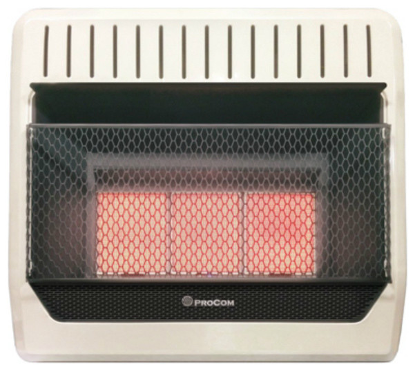 Procom Mn3phg Natural Gas Infrared Wall Heater 30000 Btu Vent Free